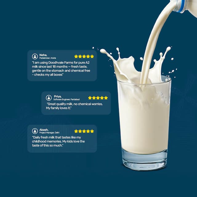 doodhvale farms Buy Pure Desi A2 Cow Milk